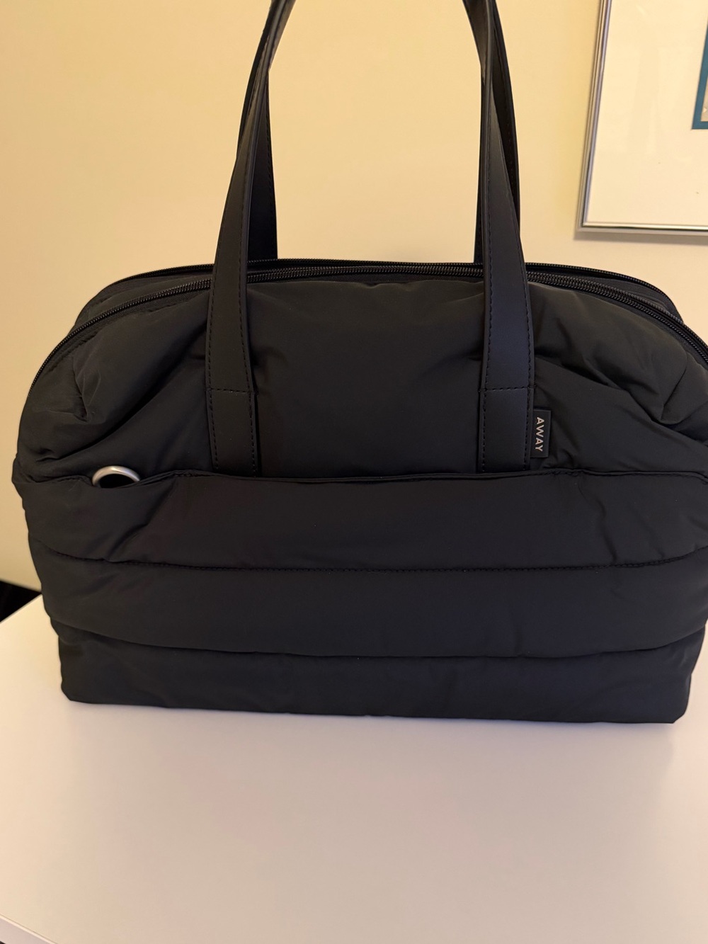 Away Quilted Everywhere Bag in Jet Black